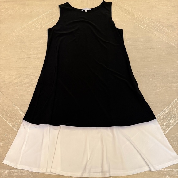 Annalee + Hope Black and White A-Line Sundress - Picture 1 of 4